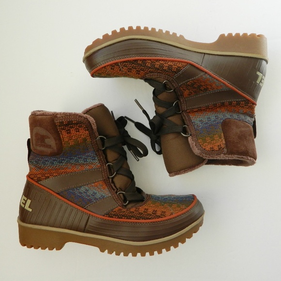 SOREL Shoes - Sorel Tivoli Suede Waterproof Brown Boots Size 8